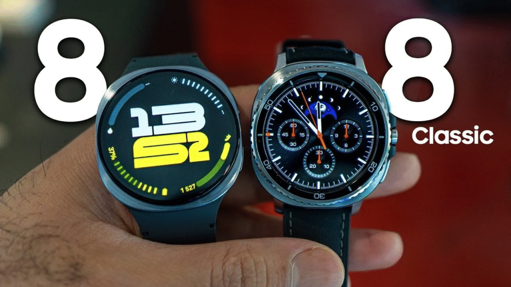 Samsung Galaxy Watch8 vs Watch8 Classic